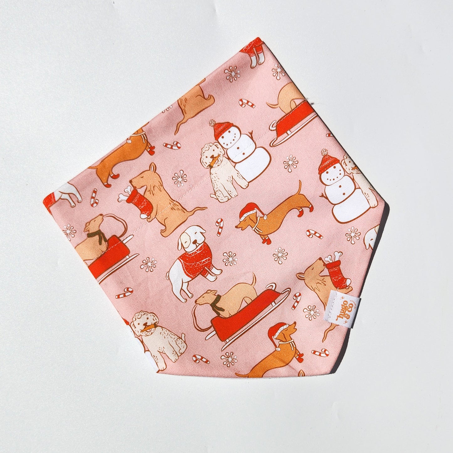 'Merry paws-mas' bandana