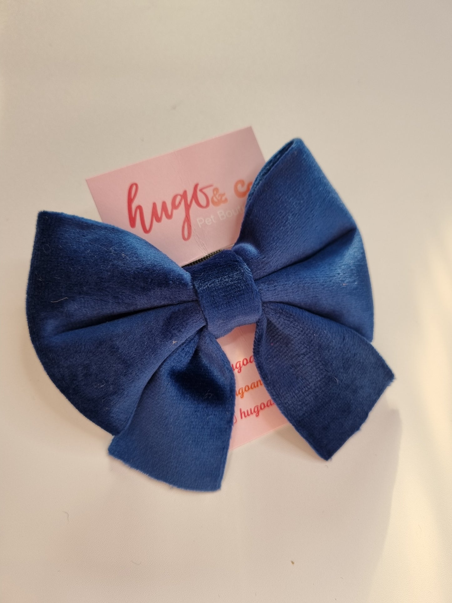 Midnight blue sailor bow