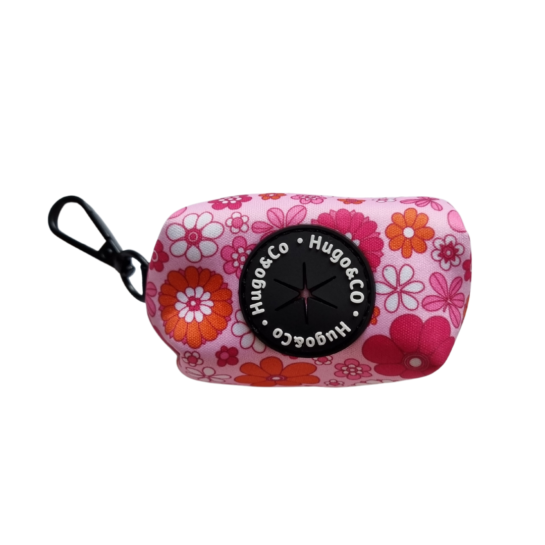 Flower Power Poop Bag Holder