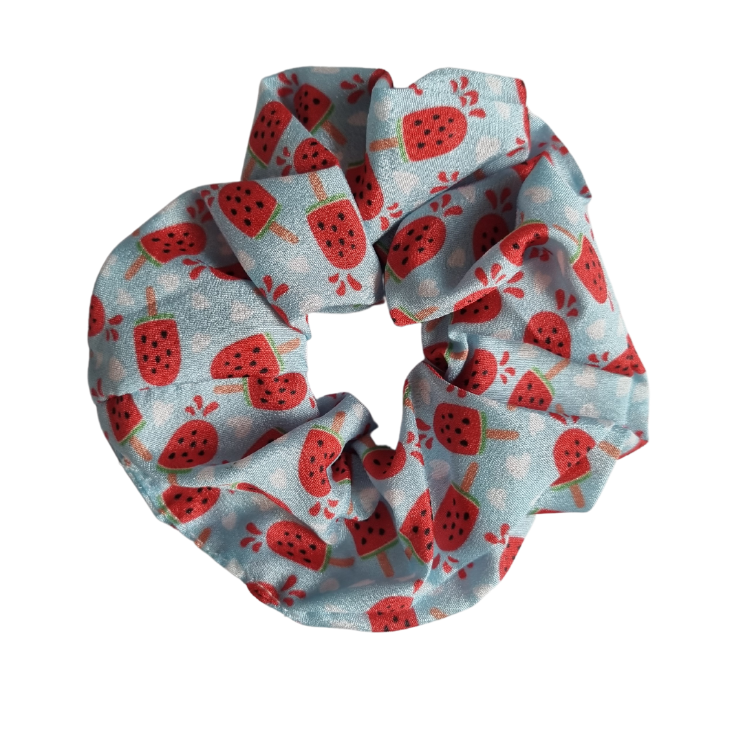 Watermelon pupsicle scrunchie